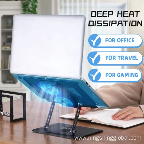 Laptop Stand with 360 Degree Rotation and Height Adjustment